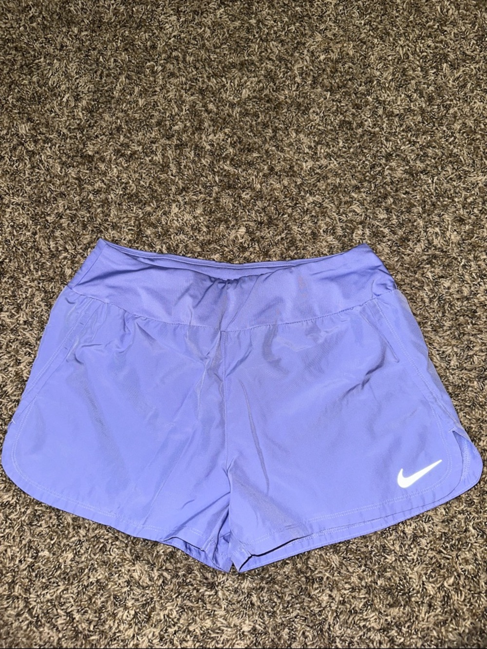 Nike Lavender Women's Athletic Running Shorts